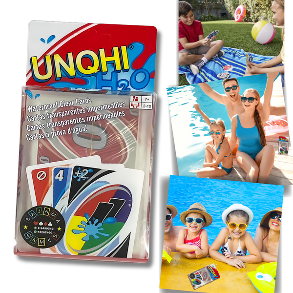 Outdoor Waterproof Card Deck With Quick-Drying Surface For Poolside Games