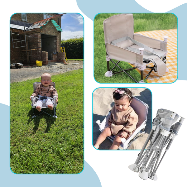 Compact Ergonomic Toddler Folding Chair For Indoor And Outdoor Use