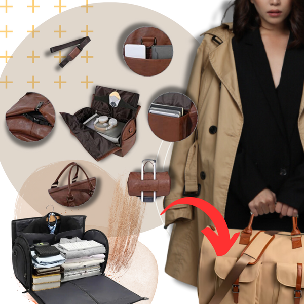 Premium Versatile Convertible Garment Duffel Bag For Seamless Travel