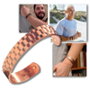 Copper Magnetic Wellness Bracelet Supports Inflammation Relief
