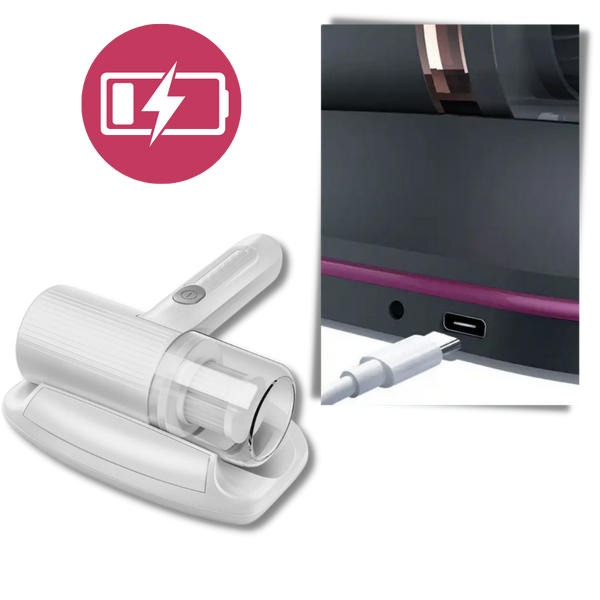 Cordless UVC Mite Vacuum For Allergy Relief And Sterilization