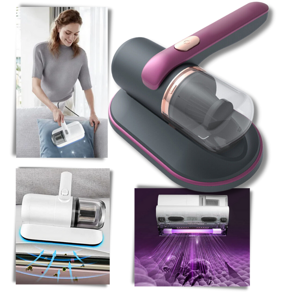 Cordless UVC Mite Vacuum For Allergy Relief And Sterilization