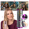 Cordless Luxe Ion Curling Wand For Salon-Quality Curls Frizz Free