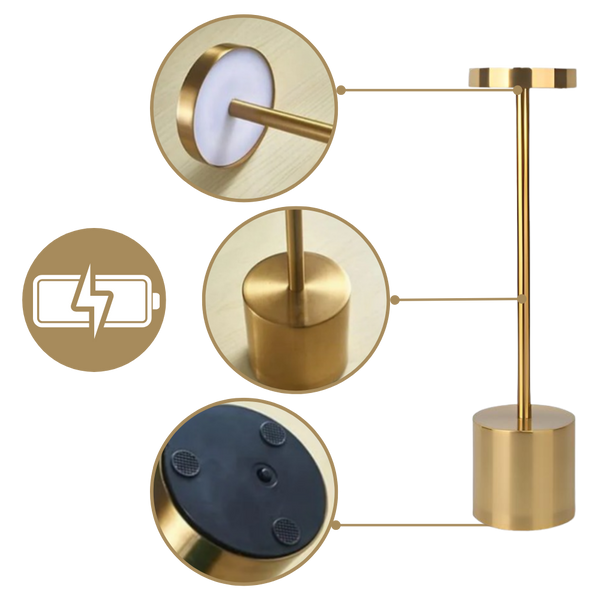 Cordless Table Lamp For Portable Energy Efficient Illumination