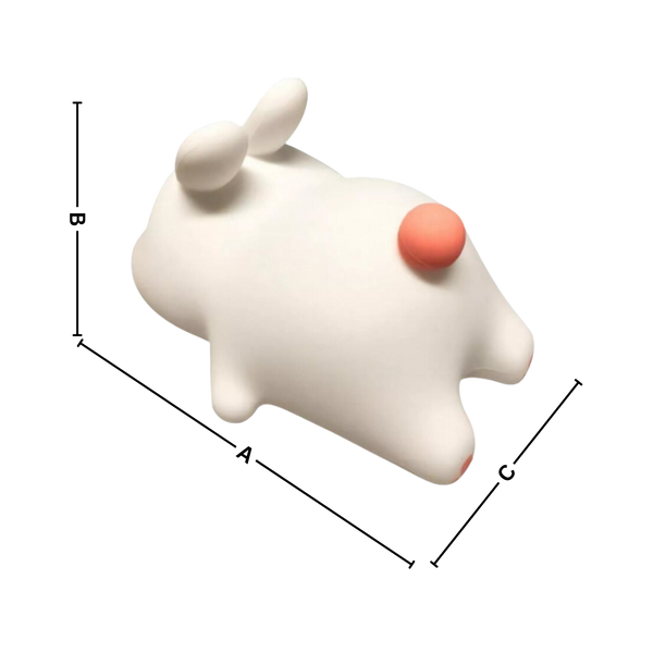 Soft Glow Bunny Night Light For Cozy Welcoming Home Ambiance