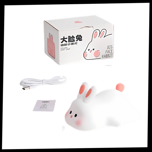 Soft Glow Bunny Night Light For Cozy Welcoming Home Ambiance