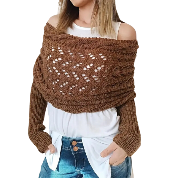 Boho Knit Shrug for Year Round Comfort One Size Fits All