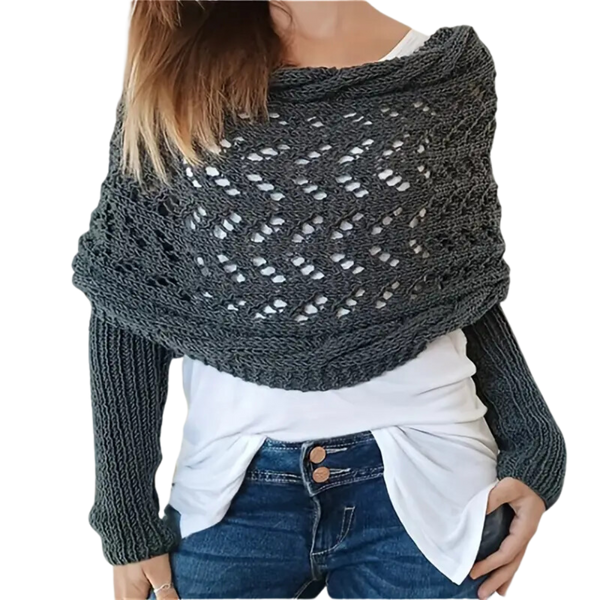 Boho Knit Shrug for Year Round Comfort One Size Fits All