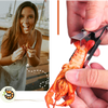 Crawfish Shelling Tool With Effortless Meat Separation And Ergonomic Grip