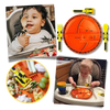 Kids Plate and Utensils Set for Healthy, Independent Mealtimes