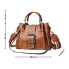 Vintage Crossbody Bag With Wide Strap And Spacious Interior