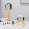 Crystal Ball Globe Premium Glass Decor For Home Office Shelf