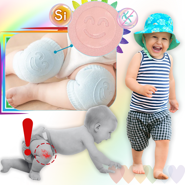 Knee Pads for Crawling Kids with Breathable Comfort and Warmth