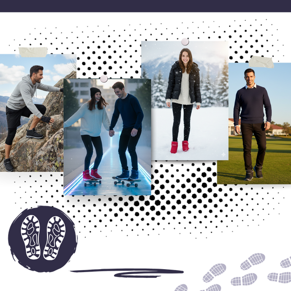 Thermal Cushioned Winter Boots With Non Slip Grip Sole Warm And Dry