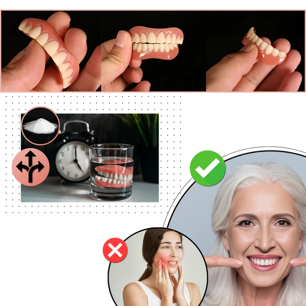 Natural Fit Denture Adhesive For All Day Comfort And Security