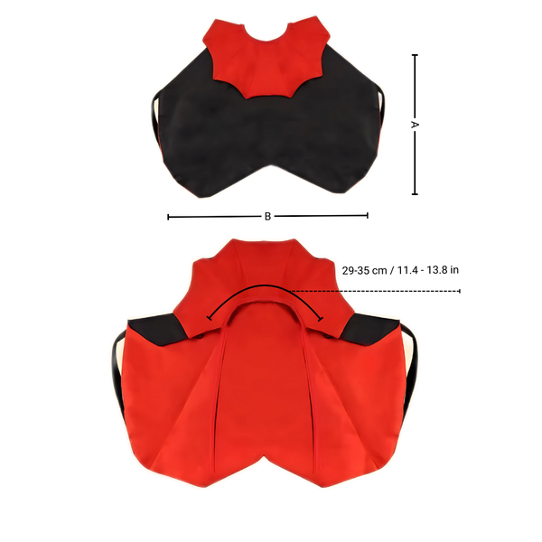 Dracula Halloween Pet Costume With Adjustable Comfort Fit