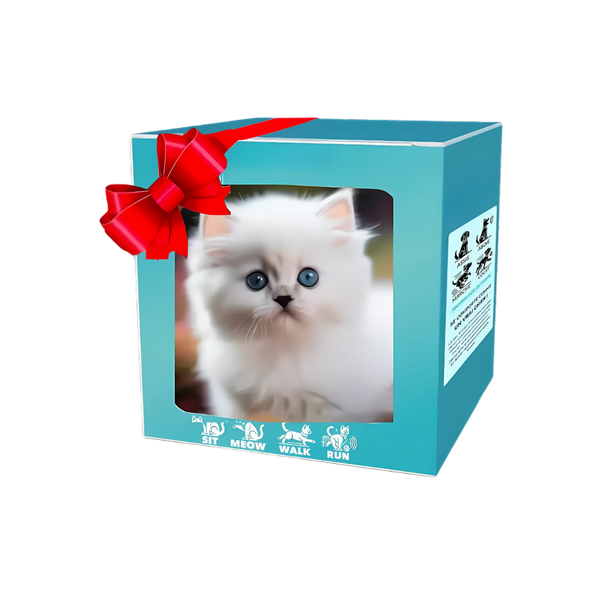 Robotic Plush Pet With Lifelike Movements And Realistic Fur
