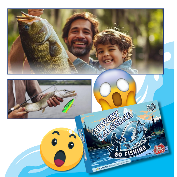 Premium Fishing Advent Calendar With Daily Tackle Surprises