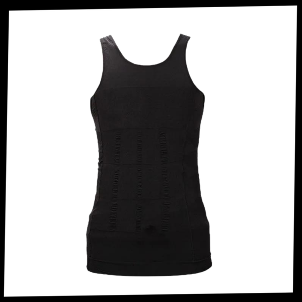 Men's Slimming Body Shaper With Posture Support Discreet Fit