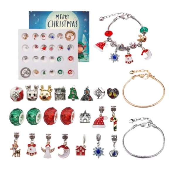 Jewelry Advent Calendar 24 Day Countdown For Daily Charm Reveals