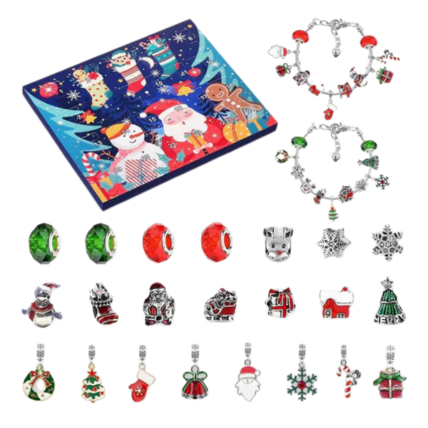 Jewelry Advent Calendar 24 Day Countdown For Daily Charm Reveals