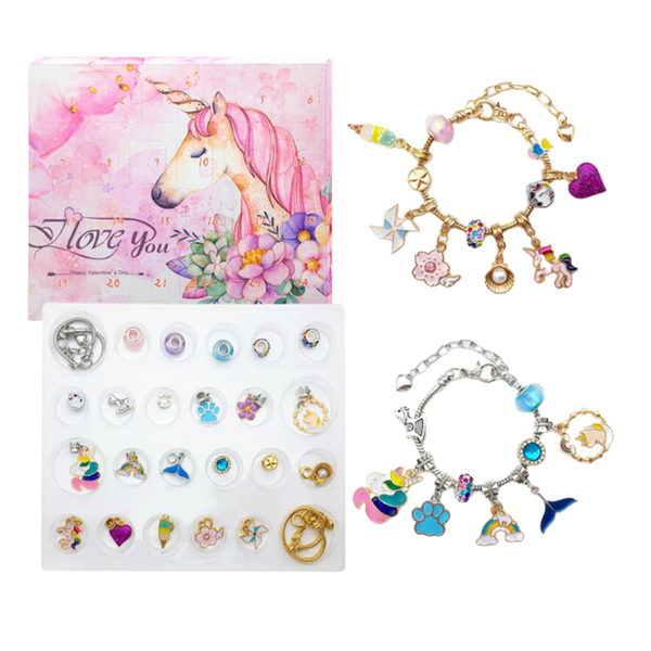 Jewelry Advent Calendar 24 Day Countdown For Daily Charm Reveals