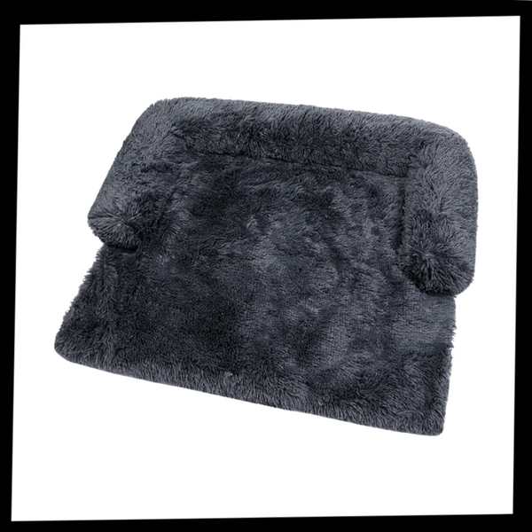 Calming Dog Furniture Protector With Plush Bolsters And Waterproof Liner
