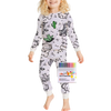 Interactive Colorable Pajama Set For Kids With Reusable Ink Patterns