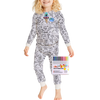 Interactive Colorable Pajama Set For Kids With Reusable Ink Patterns