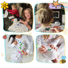 Interactive Colorable Pajama Set For Kids With Reusable Ink Patterns