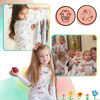 Interactive Colorable Pajama Set For Kids With Reusable Ink Patterns