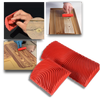 Premium Dual Rubber Wood Grain Tool Delivers Realistic Grain Finishes