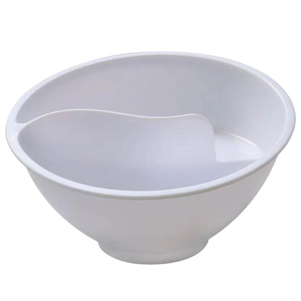 Cereal Bowl With Dual Dry And Wet Separation Keeps Crunchy Fresh