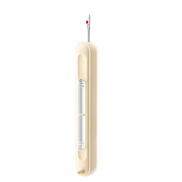 Compact Dual Function Sewing Tool For Precise Threading And Seam Removal