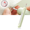 Compact Dual Function Sewing Tool For Precise Threading And Seam Removal