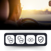 Car Visor Extender With UV Protection For Glare Reduction