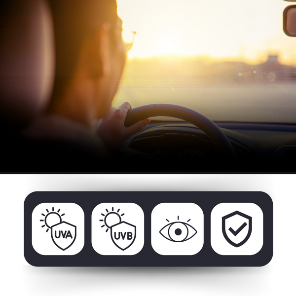 Car Visor Extender With UV Protection For Glare Reduction