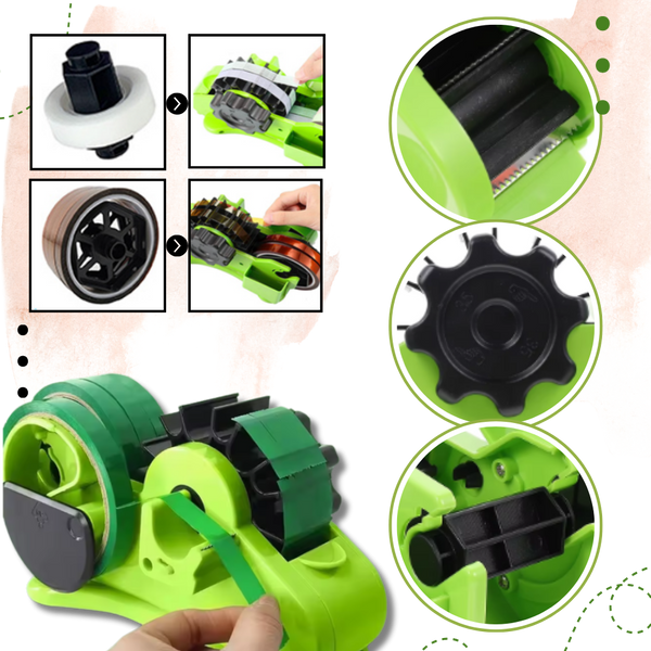 Dual Core Heat Tape Dispenser For Smooth Effortless Precise Cuts