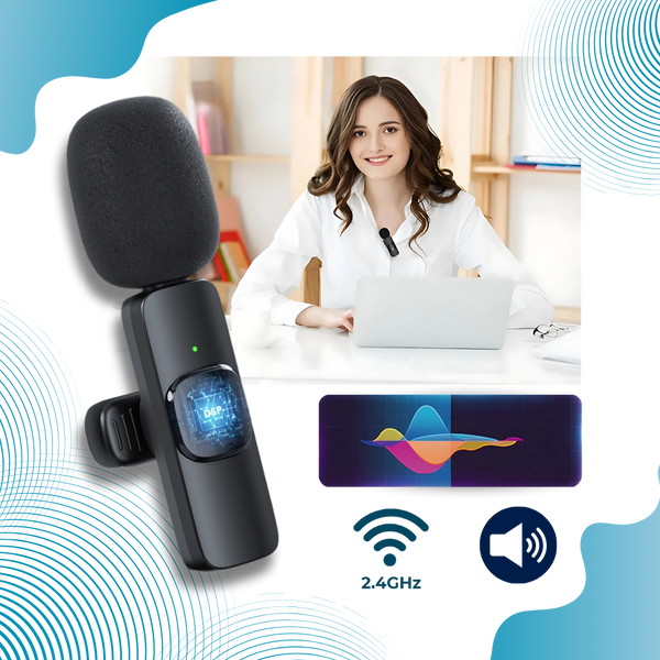 Premium Omnidirectional Microphone With Noise Cancellation For Clear Audio