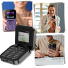 Compact Folding Dual SIM Phone With HD Camera And Long Battery Life
