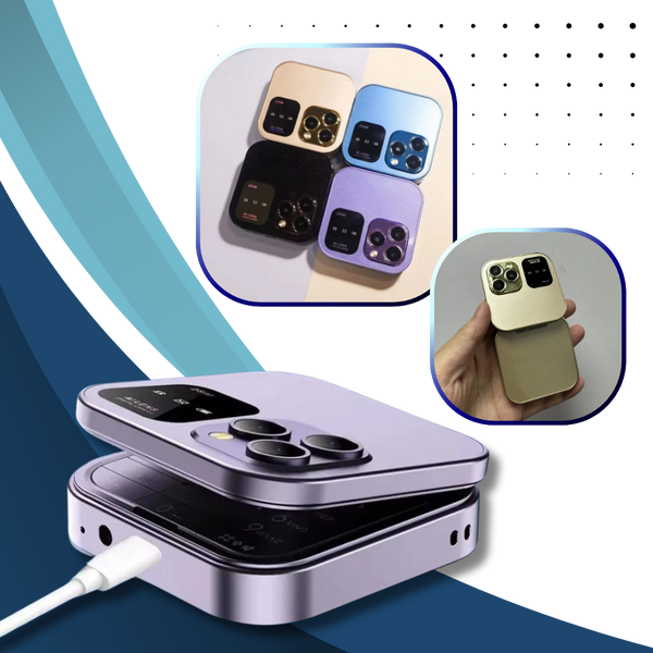 Compact Folding Dual SIM Phone With HD Camera And Long Battery Life