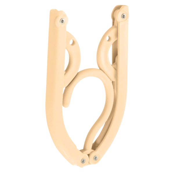 Dual-Size Foldable Anti-Slip Clothes Hangers For Space-Saving Organization