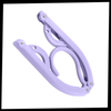 Dual-Size Foldable Anti-Slip Clothes Hangers For Space-Saving Organization