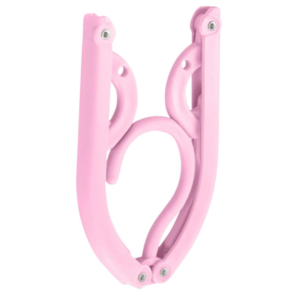 Dual-Size Foldable Anti-Slip Clothes Hangers For Space-Saving Organization