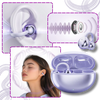Open Ear Clip Headphones With Dual Device Connectivity For Crystal Clear Sound
