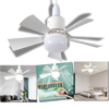 Adjustable E27 Socket Ceiling Fan Light With Remote And Timer