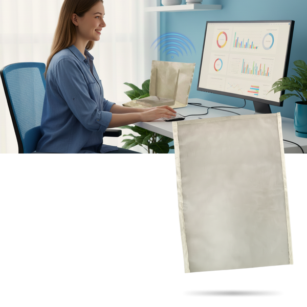 EMF and RF Shielding Cover Cloth for Routers with Breathable Fabric