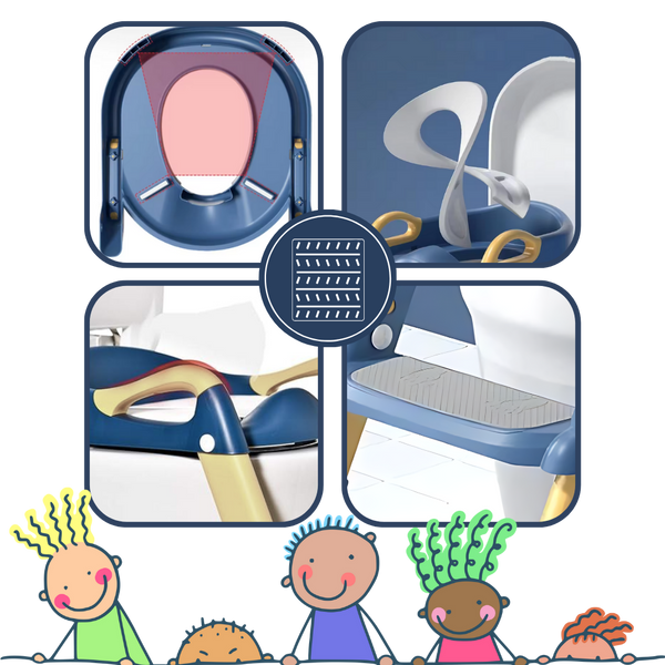 Non Slip Potty Trainer Stool for Toddlers Boosting Independence