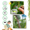 Reusable Clip-On Plant Support for Gentle Vertical Growth of Vines