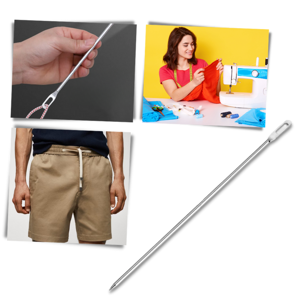 Easy Waistband Drawstring Threader Delivers Fast Effortless Sewing